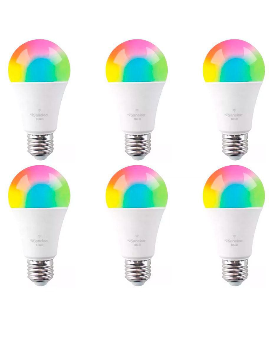 Set foco LED Sanelec 10 W de consumo 60 W de iluminación 806