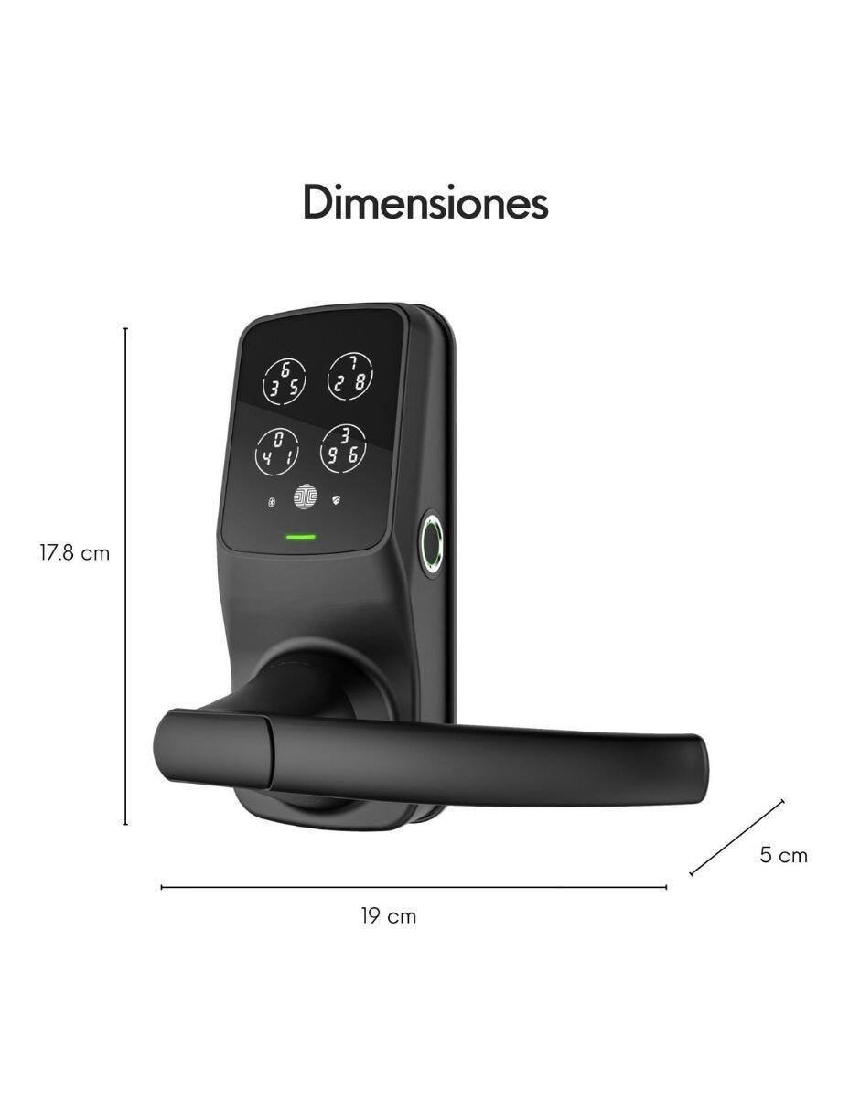 Cerradura digital Plus Latch de combinación 10