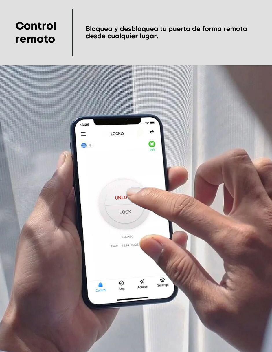 Cerradura digital Plus Latch de combinación 7