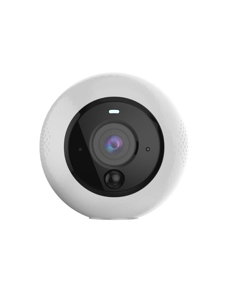 Cámara individual de seguridad inalámbrica Full HD 150° a 60° con capacidad para grabar para interior y exterior