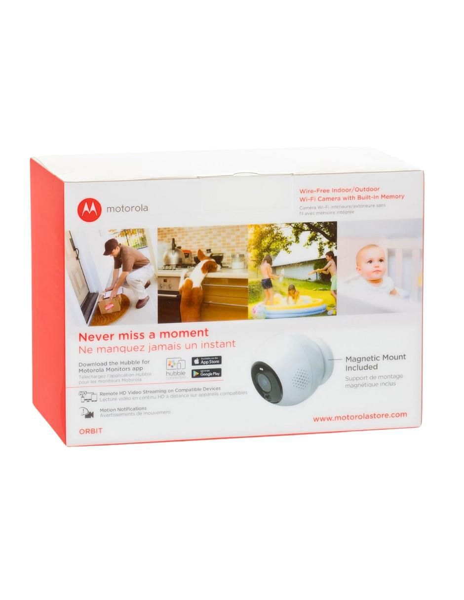 Cámara individual de seguridad inalámbrica Full HD 150° a 60° con capacidad para grabar para interior y exterior 7