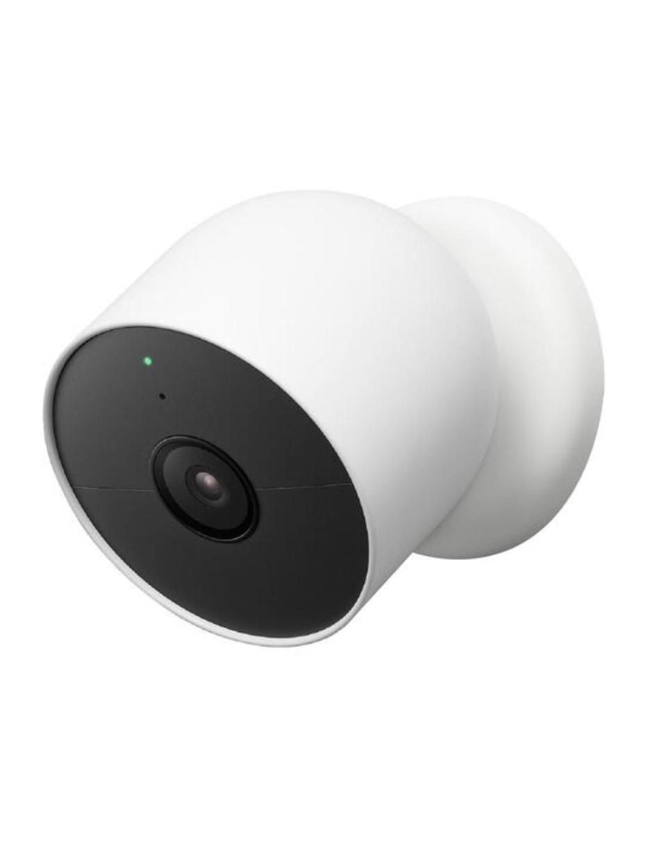 Cámara individual de seguridad inalámbrica HD 180° con capacidad para grabar visión nocturna para interior y exterior 3