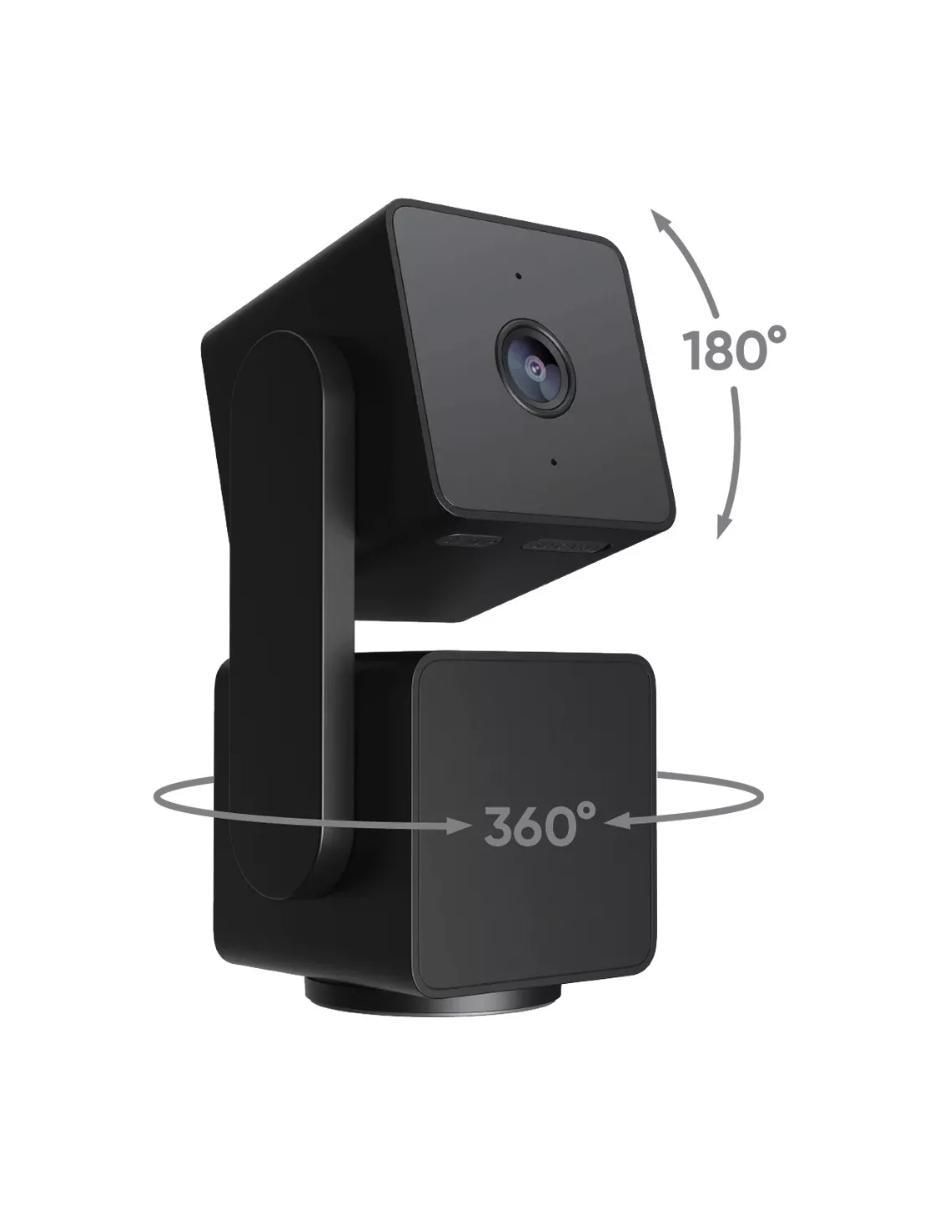 Cámara individual de seguridad inalámbrica Full HD 120° a 170° con capacidad para grabar para interior y exterior 2
