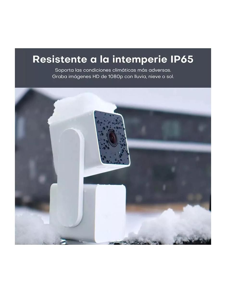Cámara individual de seguridad inalámbrica Full HD 120° a 170° con capacidad para grabar para interior y exterior 3