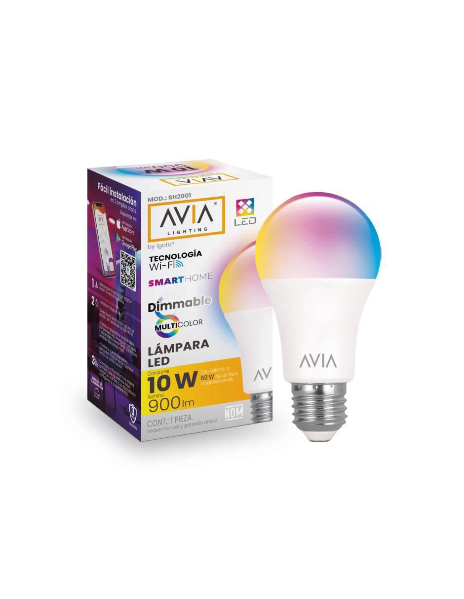 Foco LED 10 W de consumo 60 W de iluminación 900 lúmenes 3