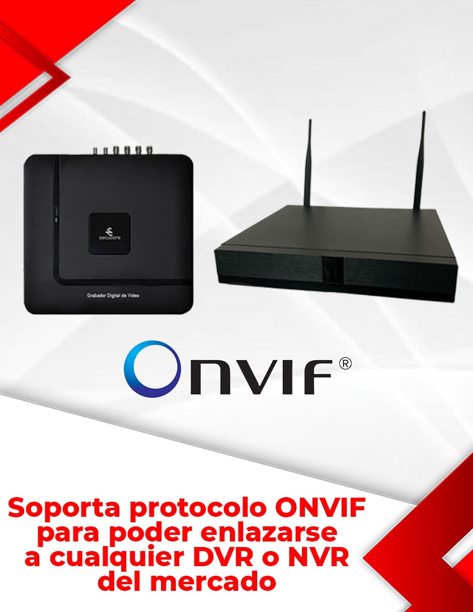 Cámara Wi-Fi de seguridad inalámbrica QHD 84° con capacidad para grabar para interior y exterior 10