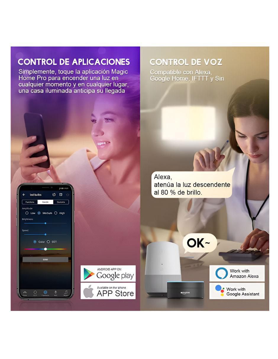 Foco LED 9 w de consumo 9 w de iluminación 800 lúmenes 2