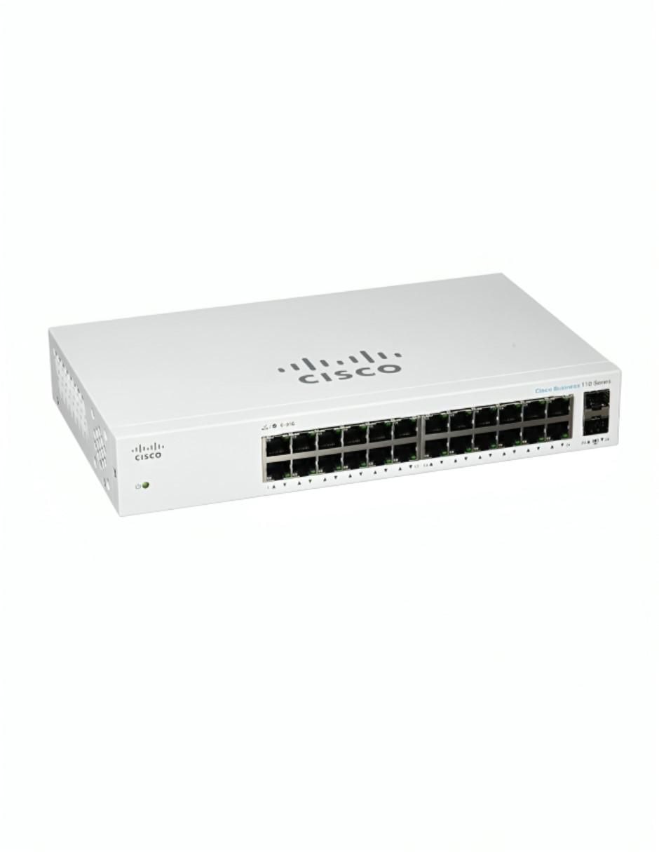 Conmutador ethernet Alámbrico CBS110-24PP-NA Conmutador ethernet Alámbrico CBS110-24PP-NA