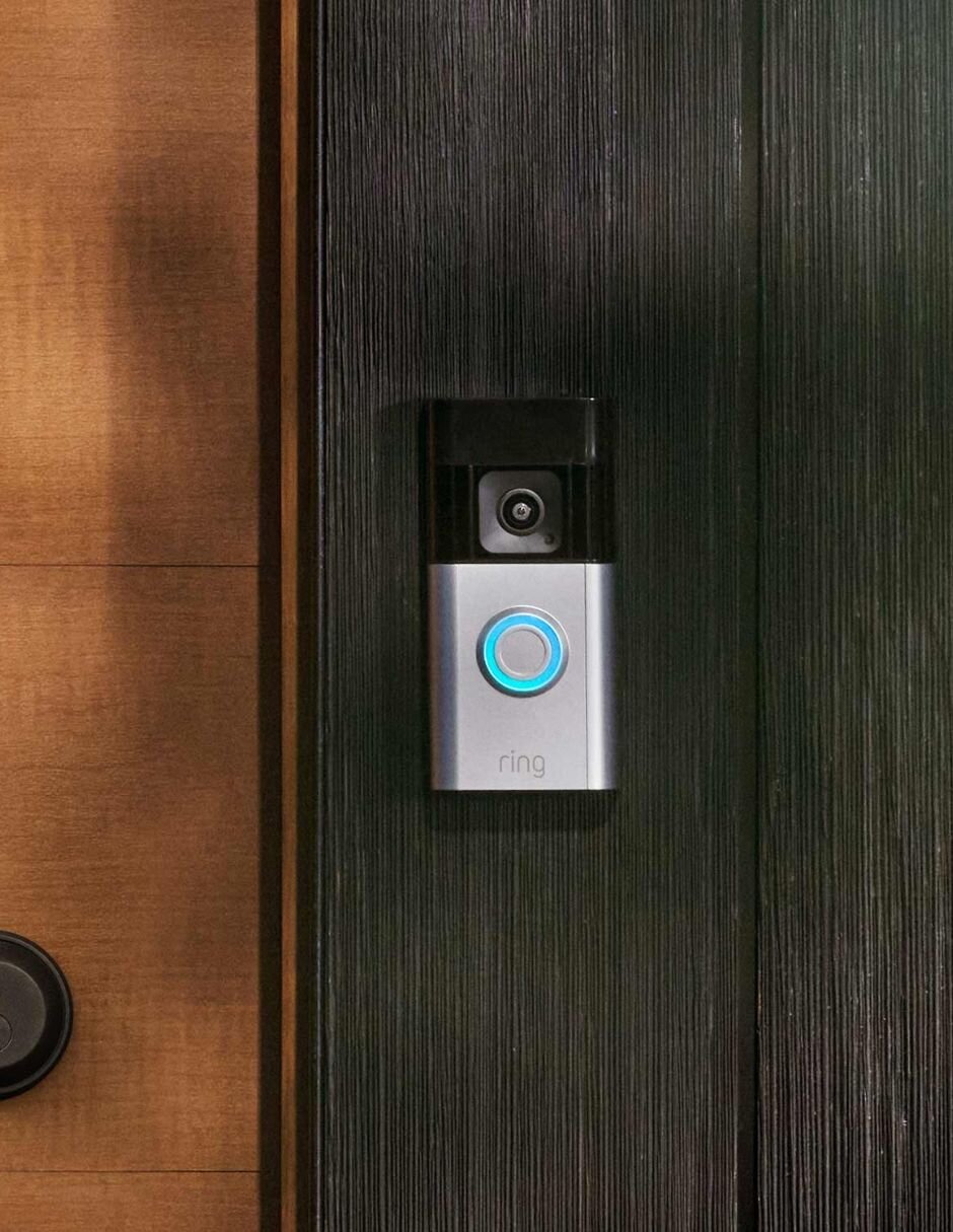 Cámara con timbre de seguridad modelo Battery Doorbell Pro inalámbrica HD 150° a 60° con capacidad para grabar visión nocturna para exterior 4