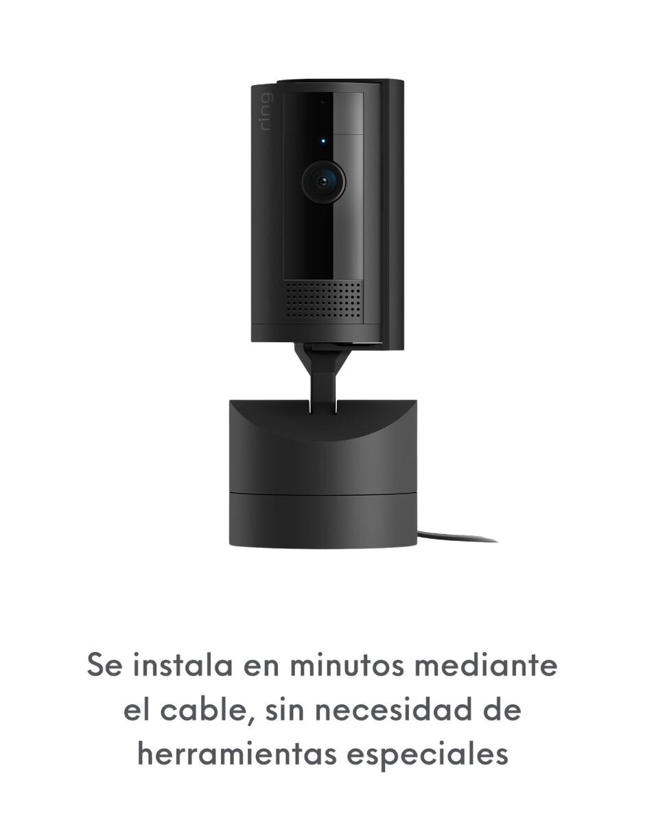 Cámara individual de seguridad modelo Pant Tilt Indoor Cam alámbrica HD 360° con capacidad para grabar visión nocturna para interior 9