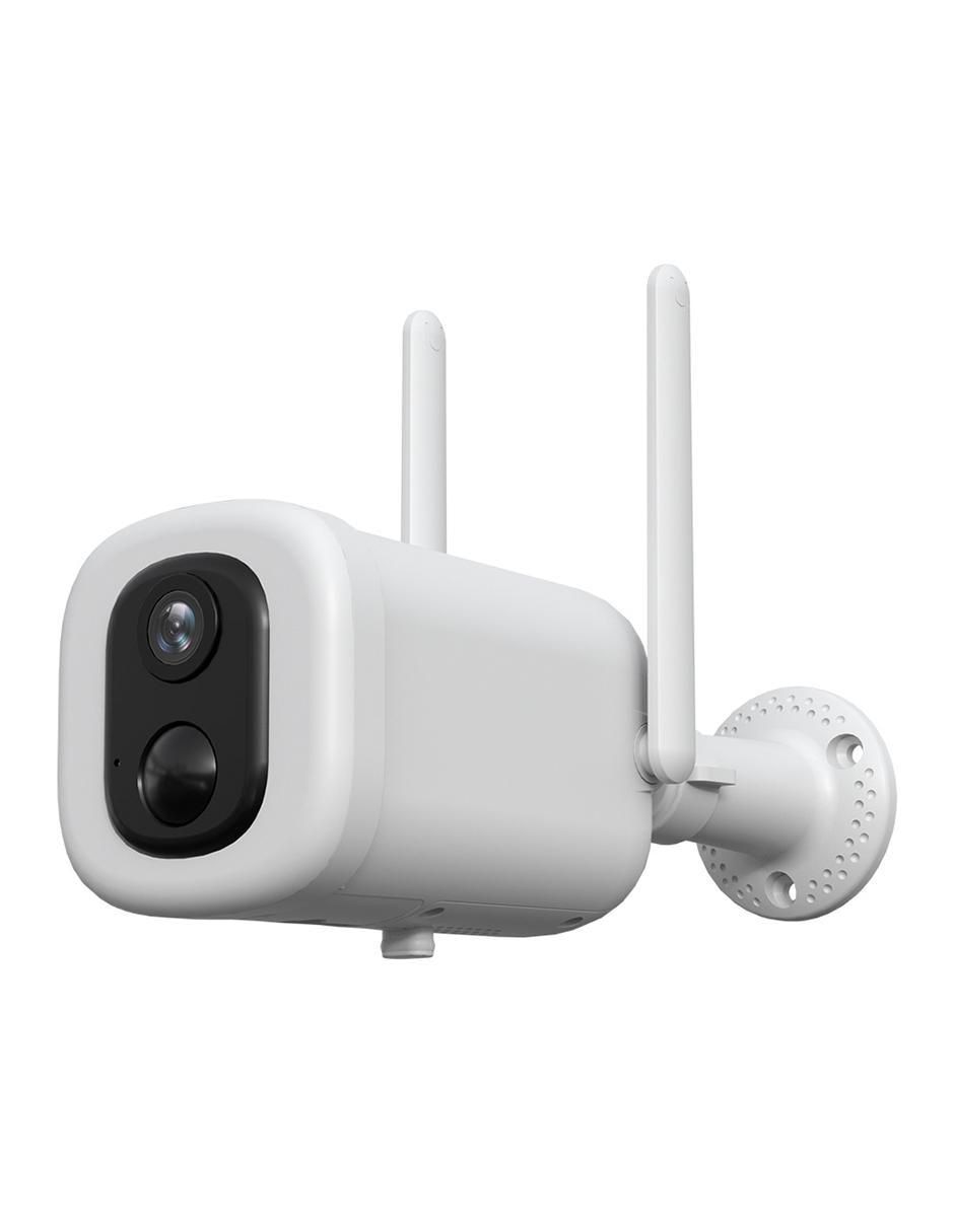Cámara Wi-Fi de seguridad inalámbrica 2K 120° con capacidad para grabar visión nocturna para interior y exterior