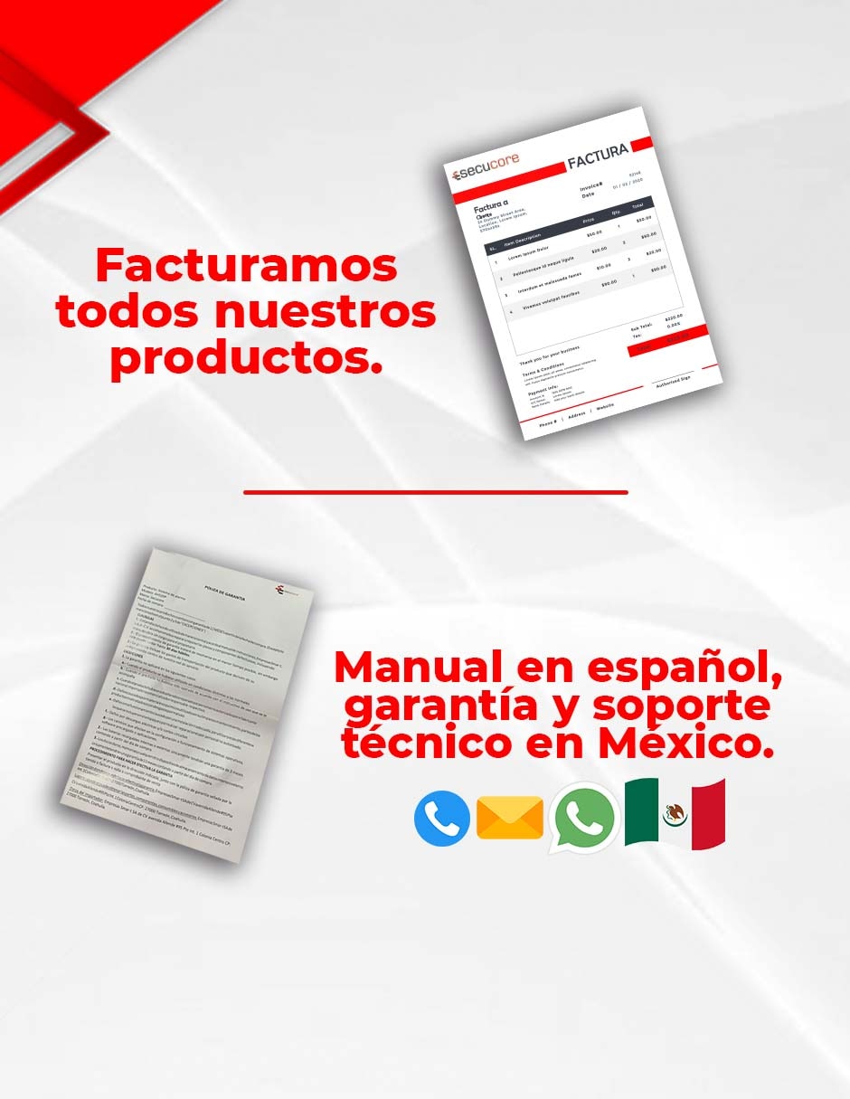 NVR 8 canales de seguridad alámbrica Full HD con capacidad para grabar para interior 2
