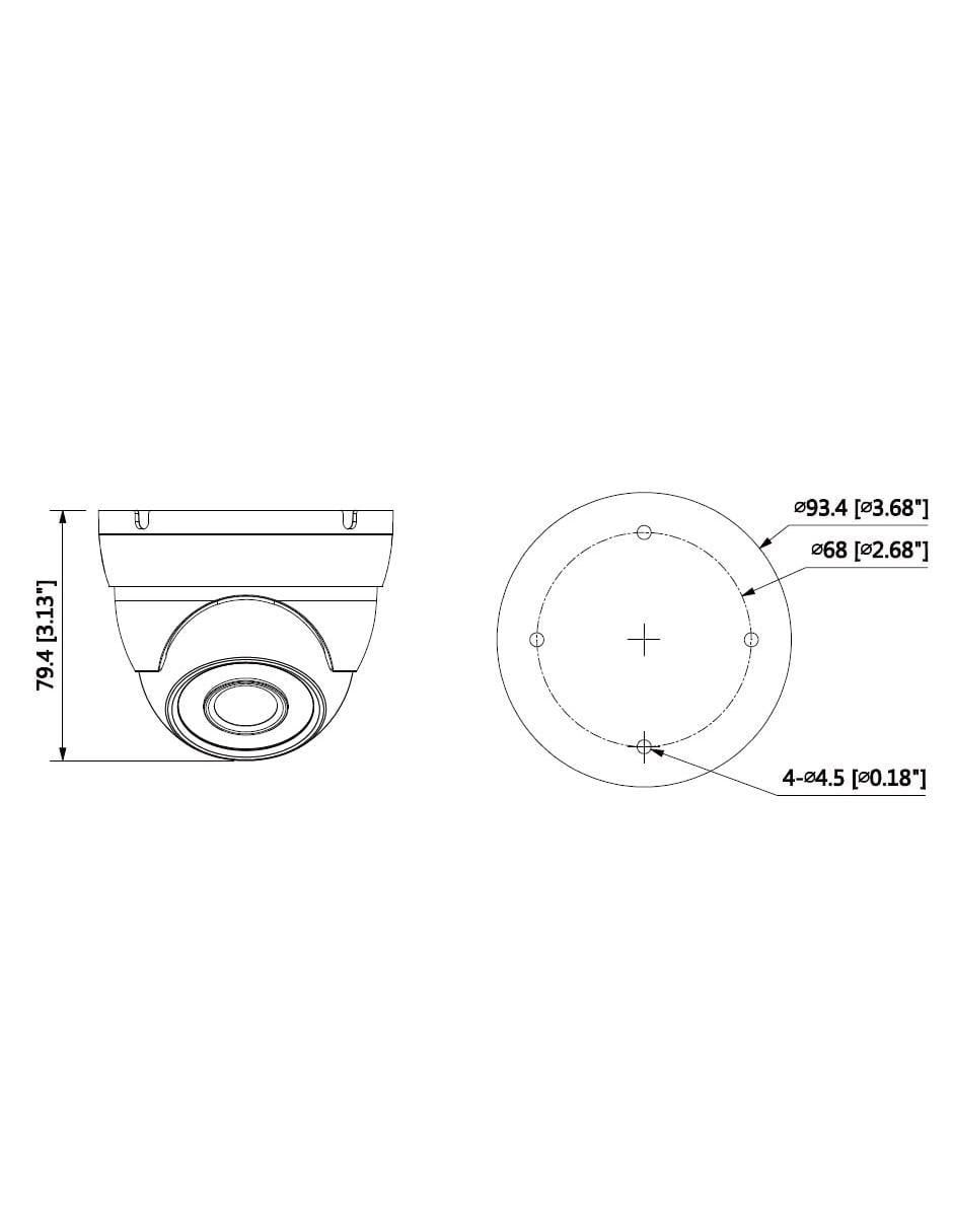 Kit 6 cámaras de seguridad alámbrica 2K 104° con capacidad para grabar visión nocturna para interior y exterior 4