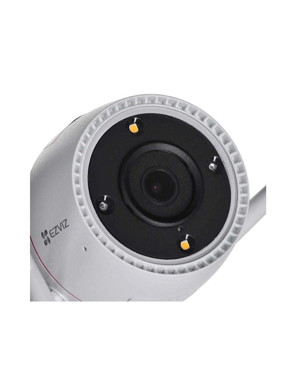 Cámara individual de seguridad alámbrica Full HD 120° a 170° con capacidad para grabar visión nocturna para interior y exterior 3