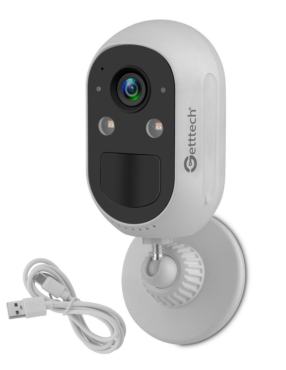Cámara Wi-Fi de seguridad inalámbrica 2K 120° a 170° con capacidad para grabar visión nocturna para interior y exterior