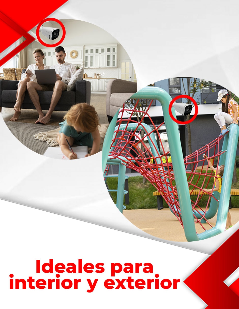 Kit 8 cámaras de seguridad inalámbrica 2K con capacidad para grabar para interior 9
