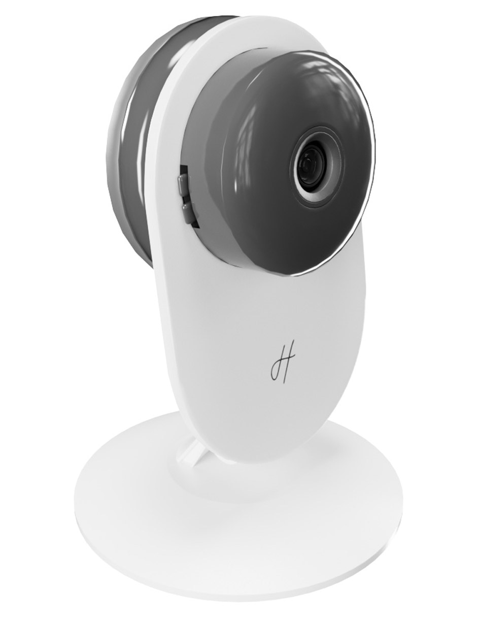 Cámara Wi-Fi de seguridad inalámbrica HD 30° a 90° con capacidad para grabar visión nocturna para interior 2