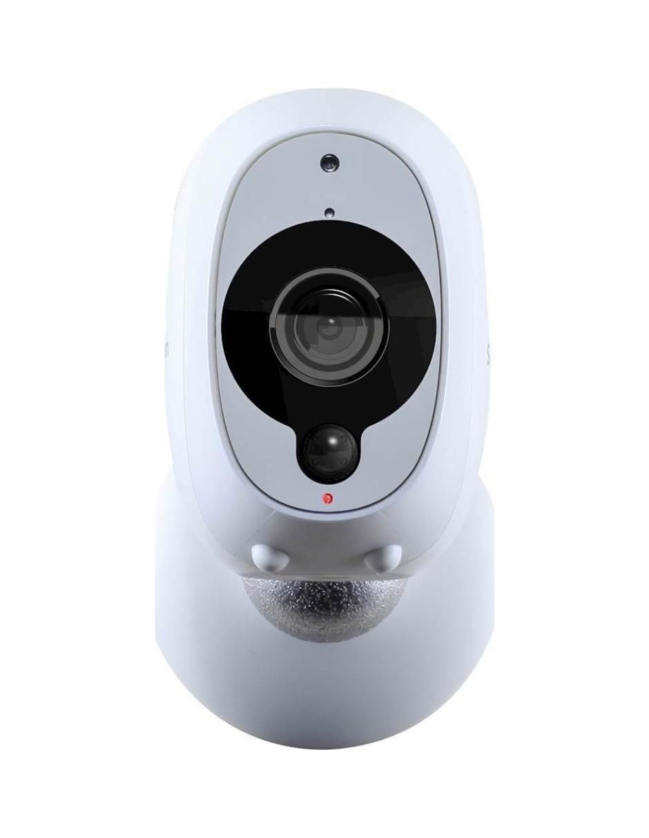 Cámara individual de seguridad inalámbrica Full HD 120° con capacidad para grabar visión nocturna para interior y exterior Cámara individual de seguridad inalámbrica Full HD 120° con capacidad para grabar visión nocturna para interior y exterior