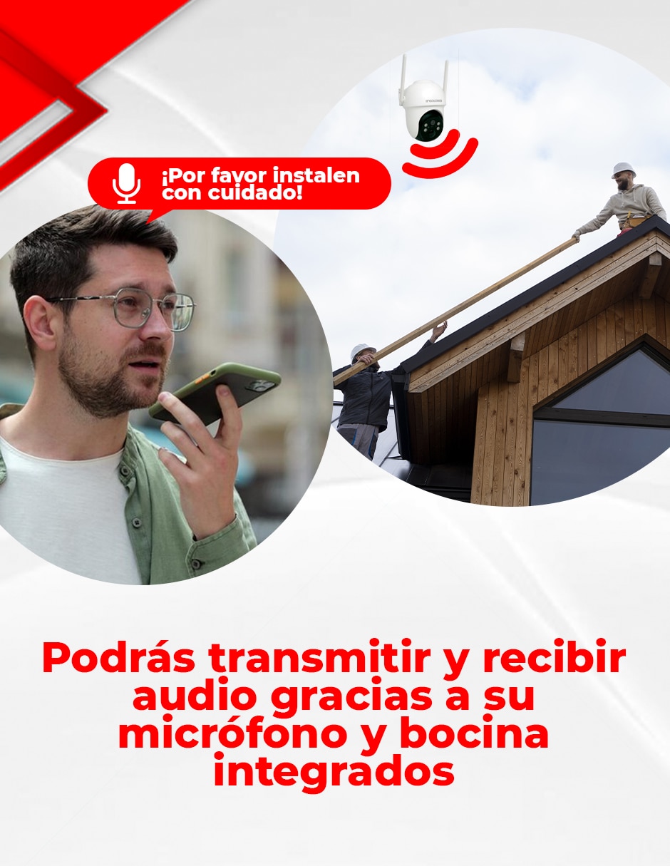 Cámara solar 4G de seguridad inalámbrica 2K 75° con capacidad para grabar visión nocturna para exterior 7