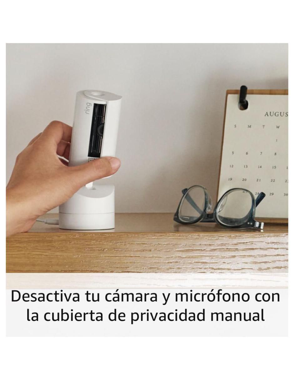 Cámara individual de seguridad alámbrica HD 360° con capacidad para grabar visión nocturna para interior 5