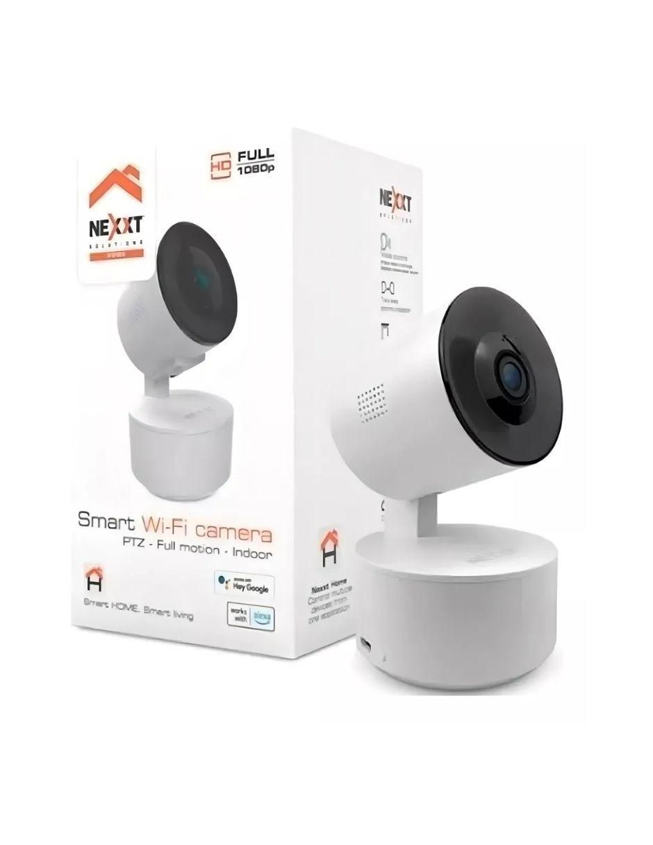 Cámara individual de seguridad inalámbrica 2k 360° con visión nocturna y capacidad de grabar para interior