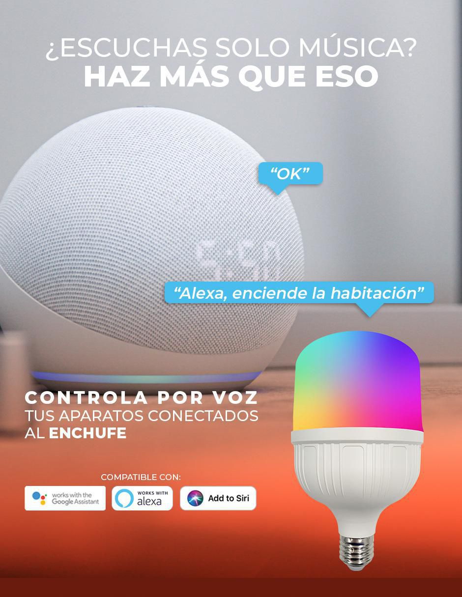 Foco LED 20 W de consumo 20 W de iluminación 1800 lm lúmenes 5