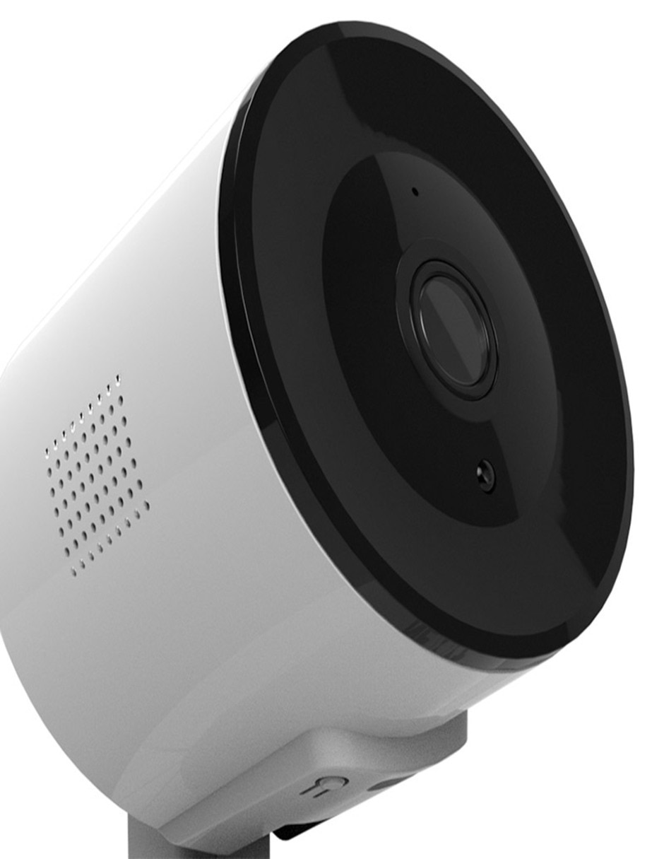 Cámara Wi-Fi de seguridad inalámbrica 2K 350° con capacidad para grabar visión nocturna para interior 2