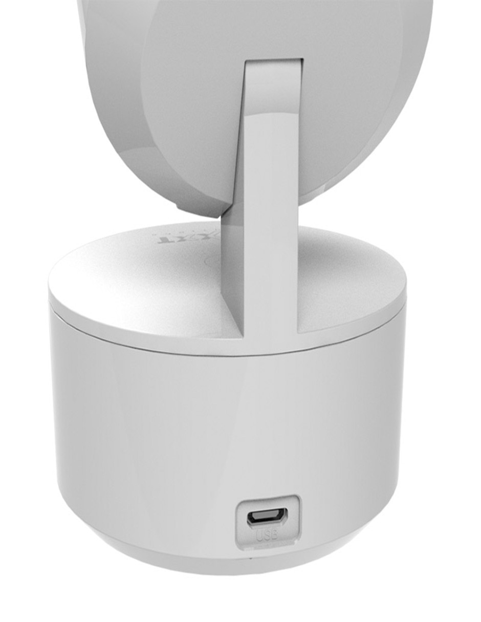 Cámara Wi-Fi de seguridad inalámbrica 2K 350° con capacidad para grabar visión nocturna para interior 4