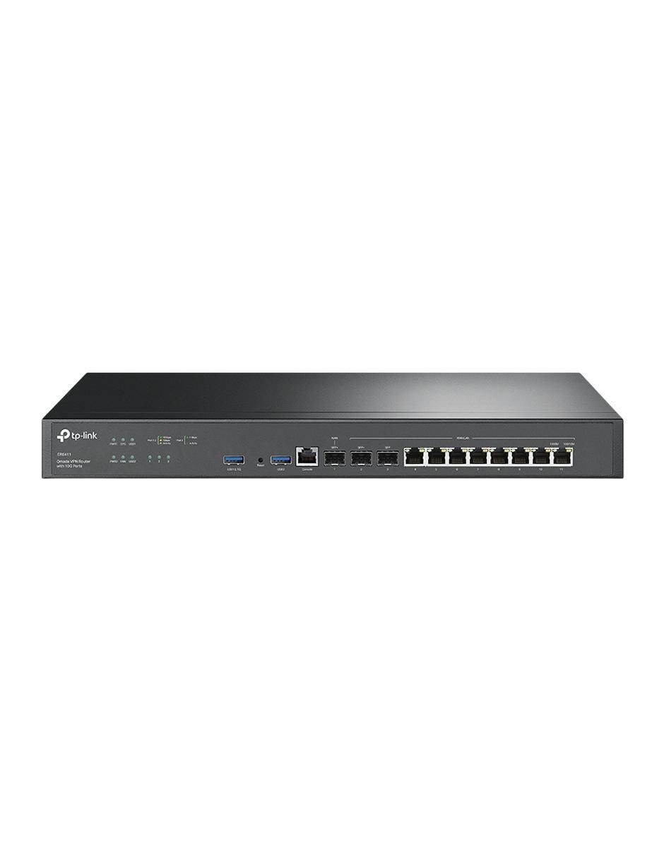 Conmutador ethernet Alámbrico VPN Omada ER8411 v 1