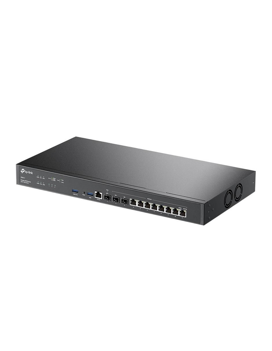 Conmutador ethernet Alámbrico VPN Omada ER8411 v 1 2