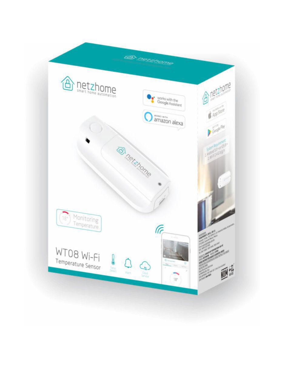 Sensor de humedad de temperatura wt08 4