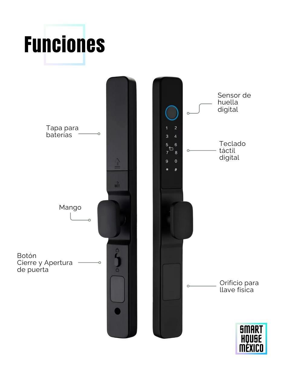Cerradura smart Baze 4
