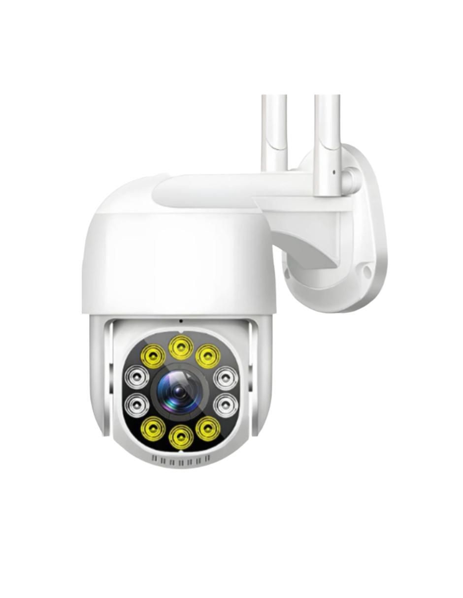 Cámara wi-fi de seguridad inalámbrica HD 360° visión nocturna para interior y exterior