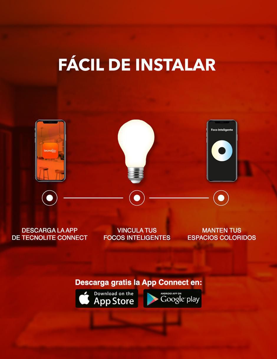 Foco LED 5 W de consumo 5 W de iluminación 800 lúmenes 6
