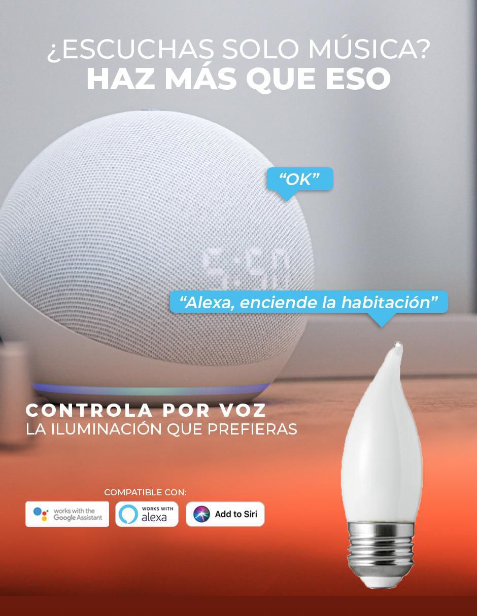 Foco LED 5 W de consumo 25 W de iluminación 720 lúmenes 6
