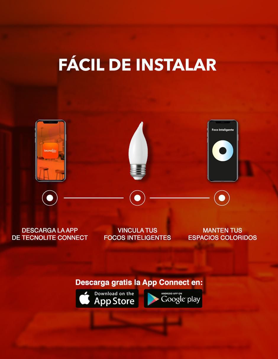 Foco LED 5 W de consumo 25 W de iluminación 720 lúmenes 7