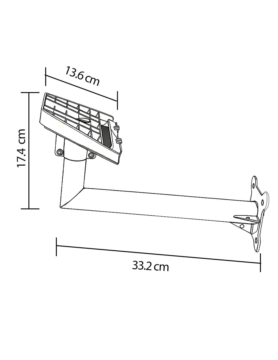 Base para antena de fibra de vidrio 6