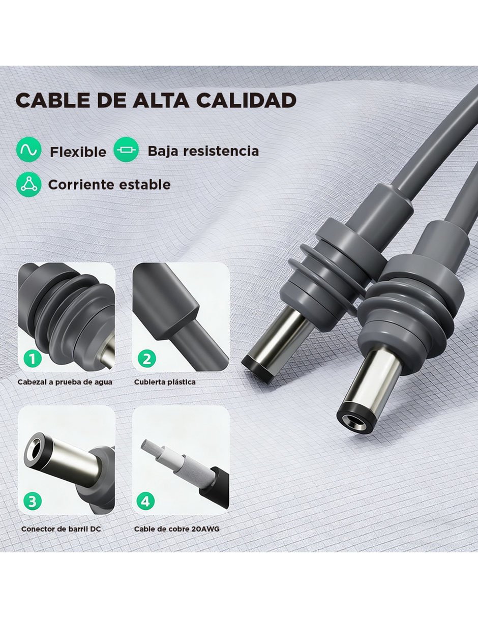 Cable barril DC de 5 m 4