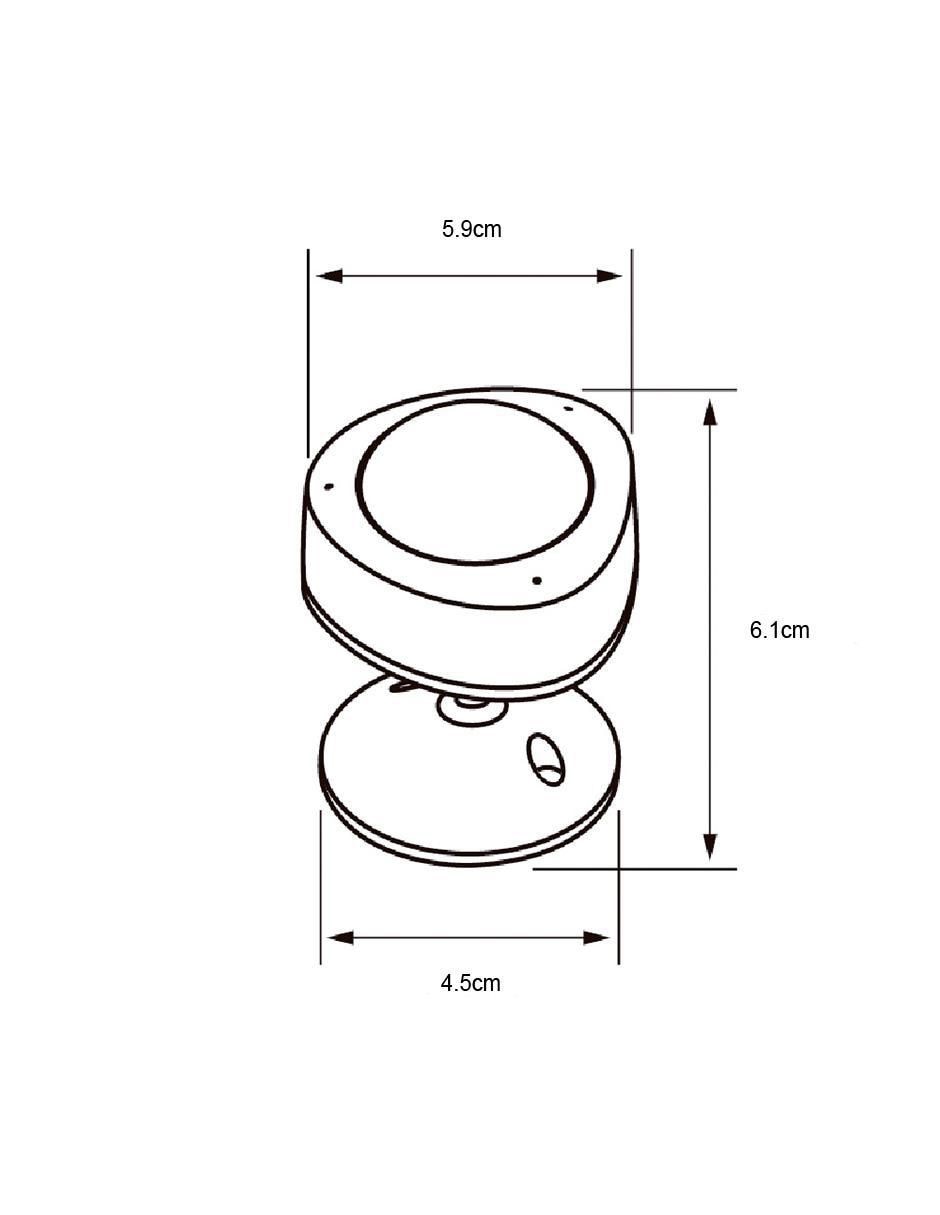 Sensor de movimiento SM03WVCDBTCW 5
