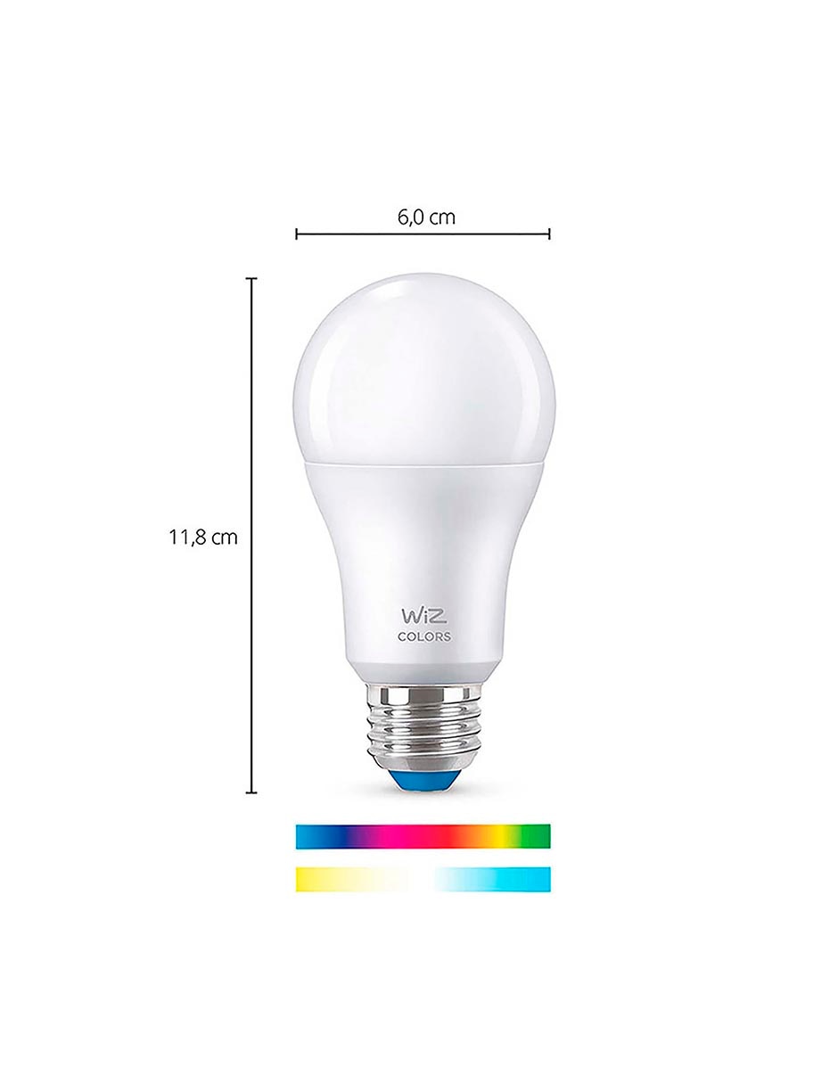 Foco 8.8 w de consumo 60 w de iluminación 800 lm lúmenes 2