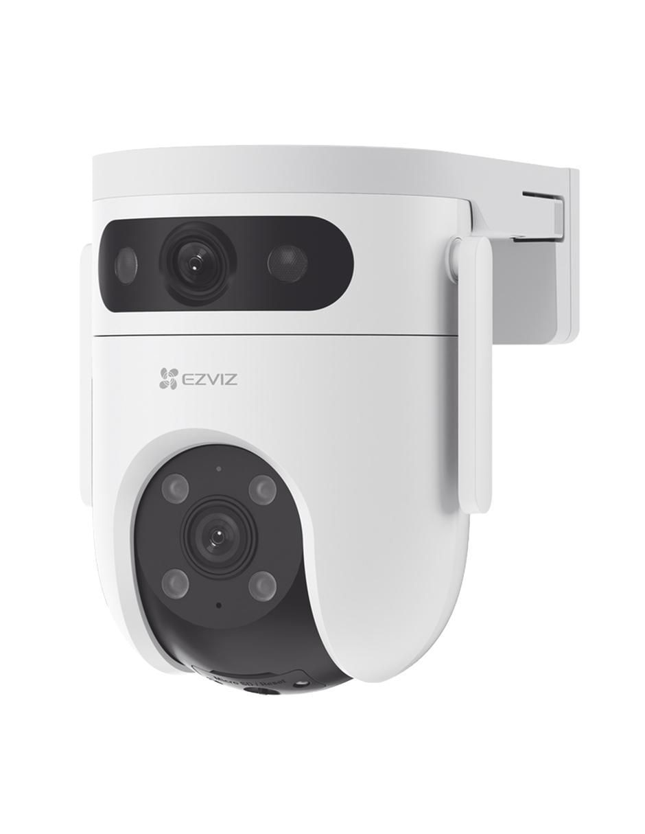Cámara individual de seguridad inalámbrica QHD 360° con capacidad para grabar visión nocturna para interior y exterior 2