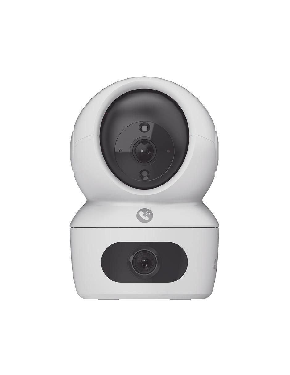 Cámara individual de seguridad inalámbrica 2K 360° con capacidad para grabar visión nocturna para interior