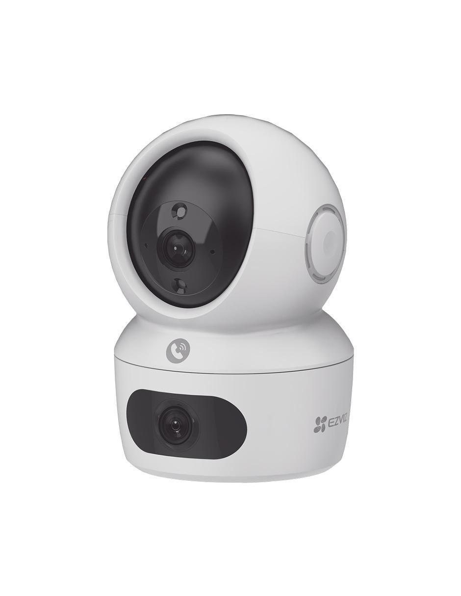 Cámara individual de seguridad inalámbrica 2K 360° con capacidad para grabar visión nocturna para interior 2