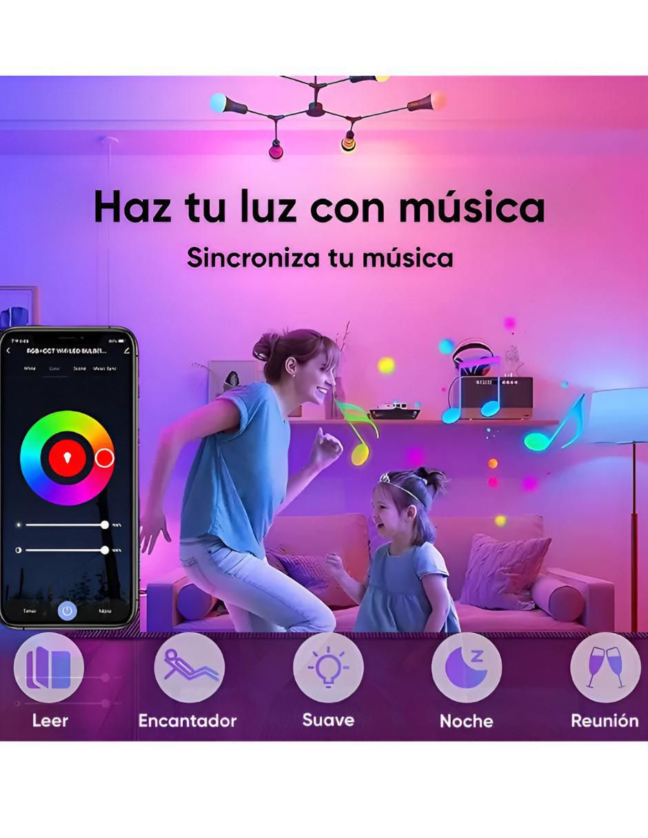Foco Smart 15 W de consumo 15 W de iluminación 800 lúmenes 2