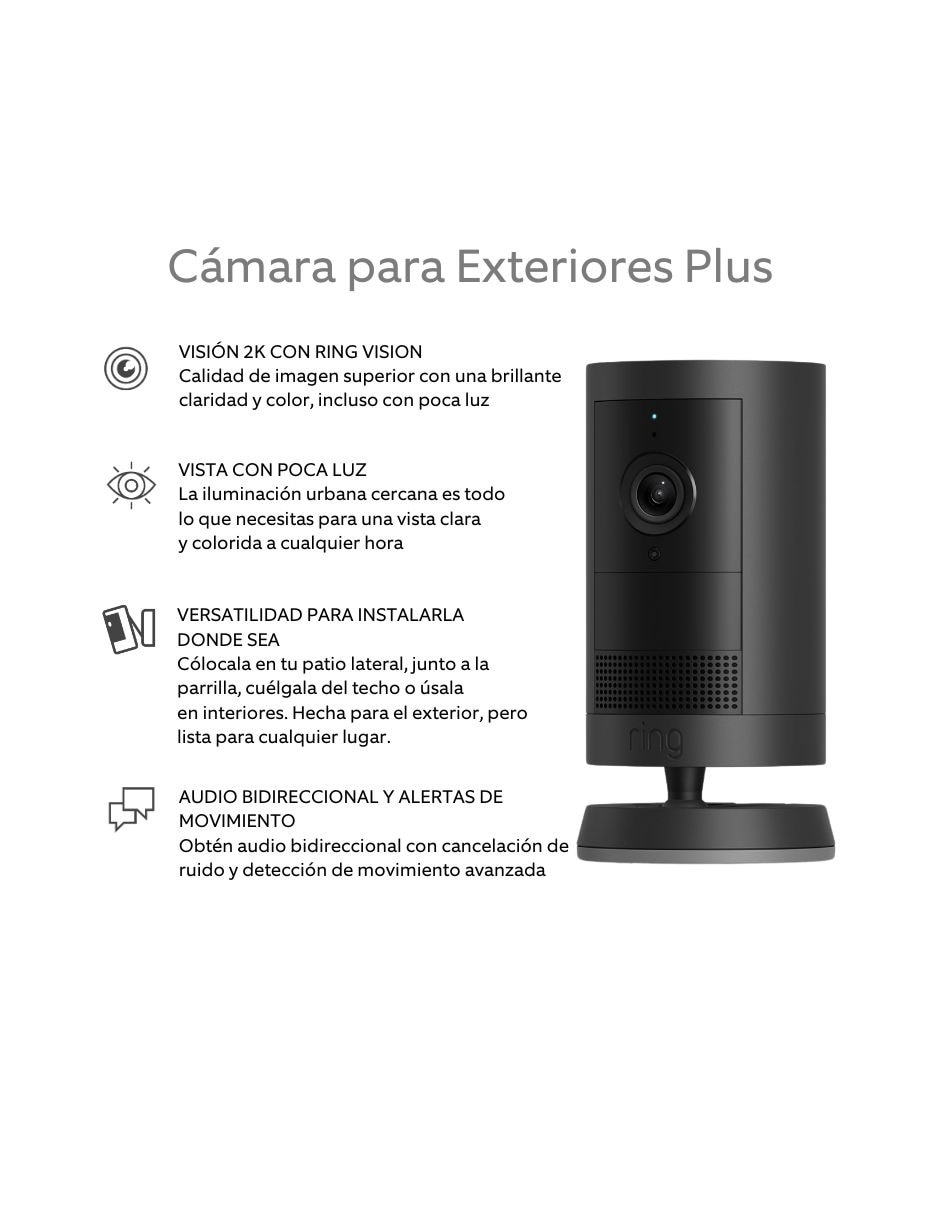Cámara WI-FI de seguridad modelo Video Doorbell inalámbrica2k 160/140/80 con capacidad de grabar y visión nocturna para exterior 10