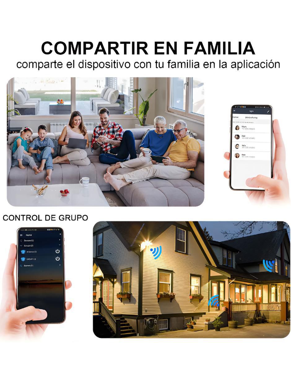 Multicontacto Smart de 2 salidas y 2 puertos USB 4