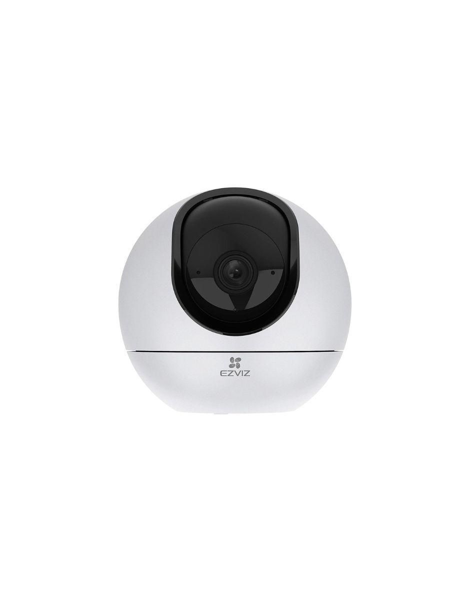 Cámara individual de seguridad alámbrica 2K 360° con capacidad para grabar visión nocturna para interior