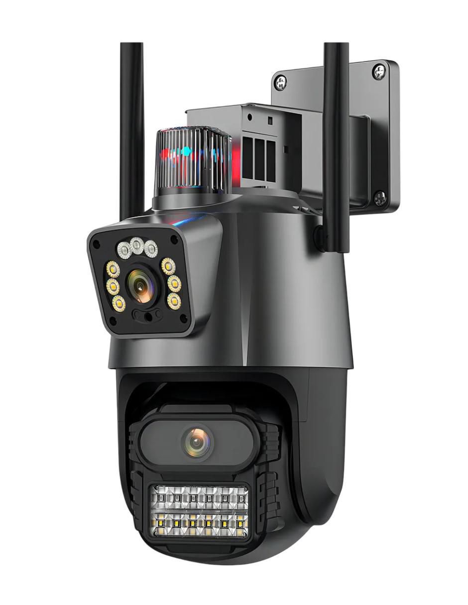 Cámara individual de seguridad inalámbrica Full HD 360 ​con capacidad de grabar para exterior