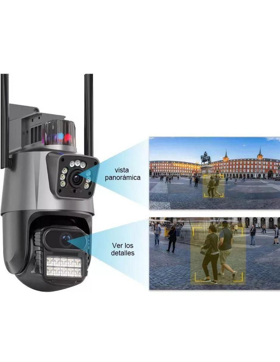 Cámara individual de seguridad inalámbrica Full HD 360 ​con capacidad de grabar para exterior 2