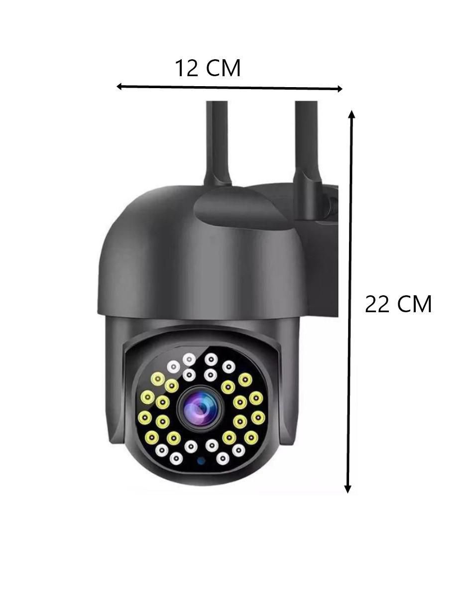 Kit 2 cámaras de seguridad inalámbrica Full HD 360° con capacidad de grabar para exterior 5